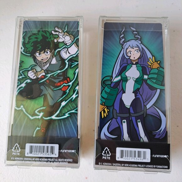 Lot of 2 FiGPiN Enamel Pins Nejire #525 Izuku #559 My Hero Academia Sealed Case - Picture 8 of 12